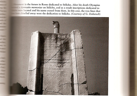 Stilicho Monument Foto Buch Scan